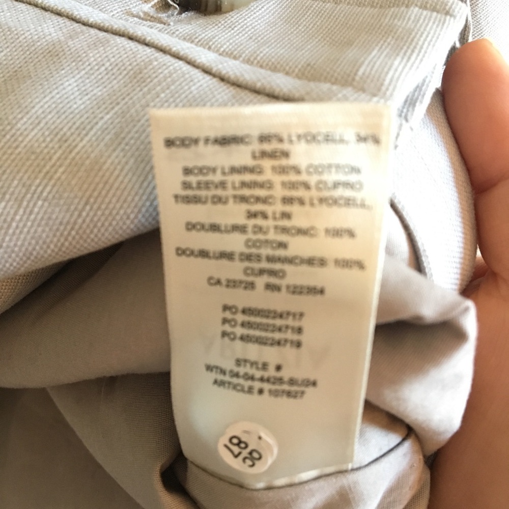 Wilfred Little cropped linen jacket - Picture 5 of 6